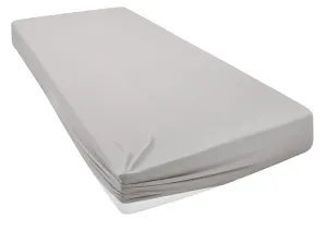 Простыня на подкладке для дома "Cremona", в свойствах: хлопок с эластаном или лен, премиум качество, размеры от 90х200 см Home affaire 90х200 см, 2 шт., светло-серый