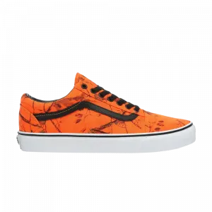 Кроссовки Realtree x Old Skool Vans, оранжевый