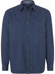 Повседневная рубашка BABISTA Regular fit Button Up Shirt Batimino, синий