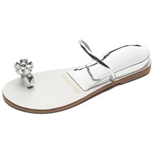 Тапочки-слайды женские с противоскользящей подошвой City camel, Silver