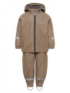 HULABALU 2 предмета. Дождевой костюм «Пикси» светло-коричневого цвета