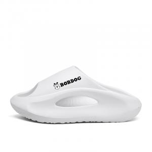 Детские шлепанцы, увеличивающие рост, нескользящие, дышащие BOBDOG, белый
