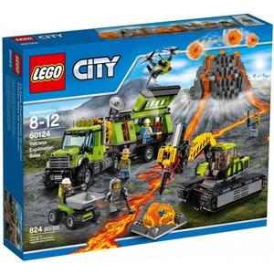 LEGO City, блоки «База исследователей вулканов», 60124