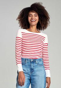 Футболка с длинным рукавом AMIRAL MARINIÈRE Armor lux, белый