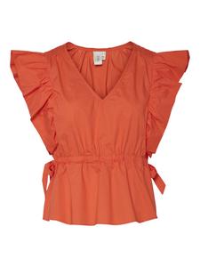 Блуза ULEA YAS, светло-красный