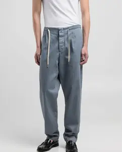 Мужские зауженные брюки с карманами Replay, голубой