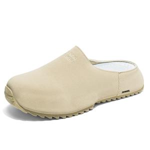 Мужские сандалии с закрытым носком, резиновая подошва, устойчивая к запахам и истиранию, противоскользящая King Jinmai, Beige