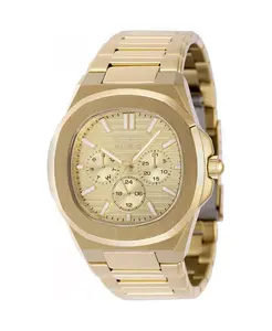 Мужские часы 48525 Speedway Quartz Chronograph с золотым циферблатом Invicta, золотой