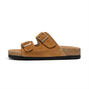 Тапочки-слайды женские, устойчивые к истиранию, цвет «кэмел» EXULL Q, Camel