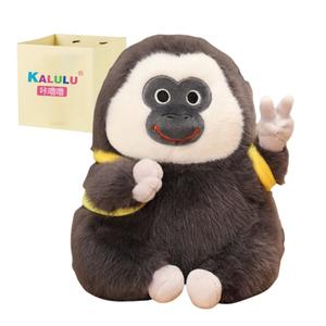Лотус банана обезьяна, успокаивающая плюшевая кукла, плюшевая игрушка, высота 35см/23см Click
