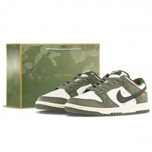 Кроссовки для скейтбординга unisex низкие износостойкие pale green с технологией dunk cushioning Nike, Pale зеленый