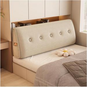 HBXNMOC Эргономичная клиновидная подушка из твила и вельвета для поддержки спины в кровати