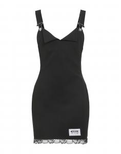 Мини-платье Moschino, черный