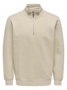 Only & Sons Свитшот 'Connor' в бежевом цвете