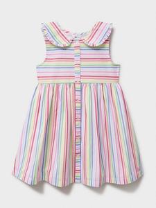 Детское платье без рукавов из хлопка с принтом Crew Clothing, Multi