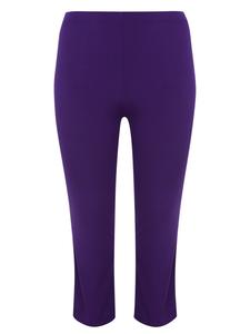 Узкие брюки Yoek Dolce, фиолетовый