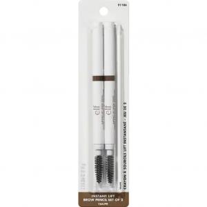 Карандаш для бровей instant lift brow pencil set Elf Cosmetics, taupe, вес 0.36 гр.