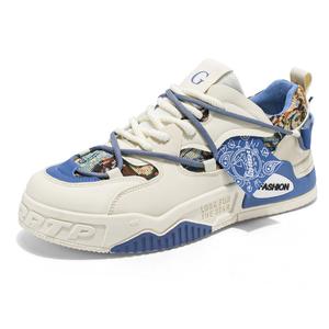 Низкие мужские кроссовки RYAW, Beige Blue