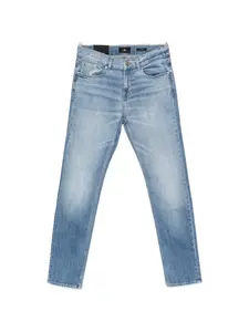 Джинсы из денима Slimmy 7 For All Mankind, синий