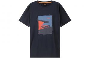 Футболка мужская HUGO BOSS, светло-белая