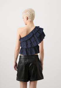 Блуза VMLUCA ONE SHOULDER Vero Moda, темно-синий