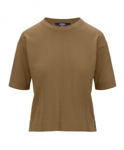 Стильная водонепроницаемая куртка для женщин K-Way, коричневый