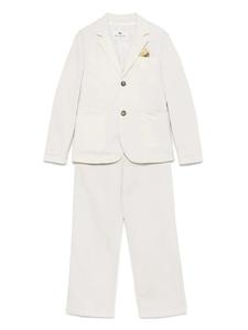 Комплект брюк с узором «ёлочка» ETRO KIDS, нейтральный