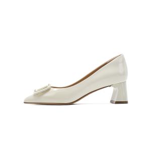 HARSON Женские туфли на массивном каблуке 5 см экрю, цвет Ecru