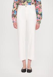 Джинсы прямого кроя THE WIDE FRAME, белый