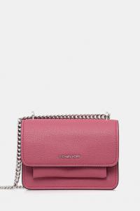 Кожаная сумка MICHAEL Michael Kors, розовый