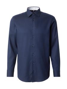 OLYMP Рубашка для делового стиля 'Luxor' Regular fit в цвете Marine Blue