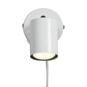 Настенный светильник Nordlux Explore, сталь - 1-пламенная - белая - белая