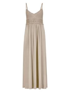 Длинное платье Sublevel, бежевый