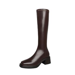 Сапоги женские Yeezyy Reezy, Brown