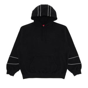 Толстовка Supreme Paneled Hooded Sweatshirt, Black