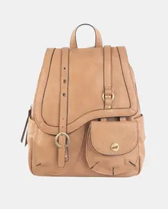 Средняя сумка через плечо с клапаном Volum, светло-коричневый