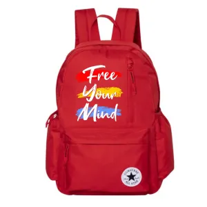 Converse Полиэстеровый рюкзак обычный унисекс красный, FYM