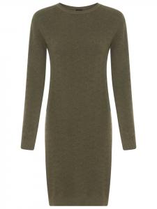 Laura Scott Вязаное платье мятного меланжа