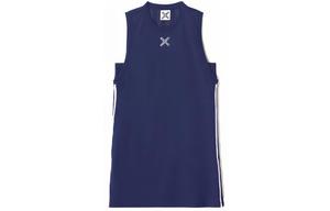 Женское синее безрукавное платье KENZO