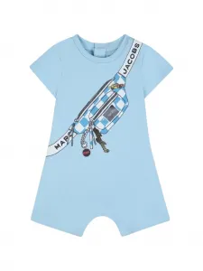 Детский комбинезон с графическим принтом Marc Jacobs Kids, синий