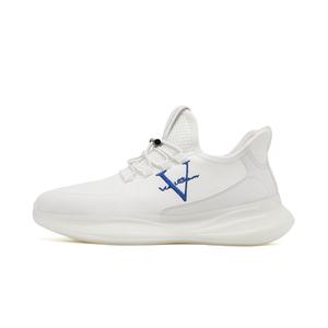 VICKI BROWN Низкие повседневные мужские кроссовки бело-голубые, цвет White Blue