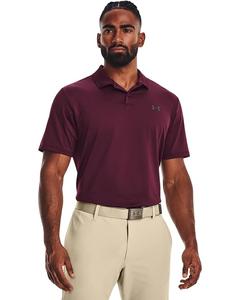 Поло Under Armour Golf Performance 3.0, цвет Dark Maroon/Pitch Gray