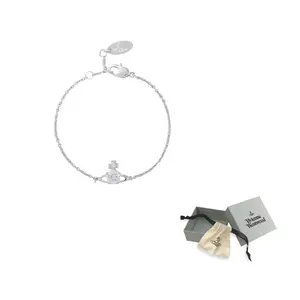 Браслет-цепочка с подвеской Orb Vivienne Westwood