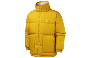 Пуховик для отдыха мужской желтый Puma, желтый