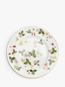 Обеденная тарелка из тонкого костяного фарфора Wild Strawberry Wedgwood, 27.4cm, Multi