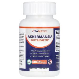Добавка Vitamatic Akkermansia 1 миллиард КОЕ, 60 капсул