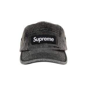 Кепка Supreme Denim Camp Washed Black