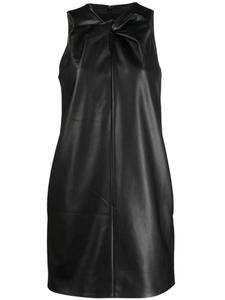 Proenza Schouler White Label платье без рукавов с драпировкой, черный