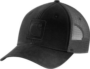 Мужская кепка Carhartt Trucker с тиснением, черный