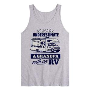 Мужская майка «Никогда не недооценивайте дедушку» Licensed Character